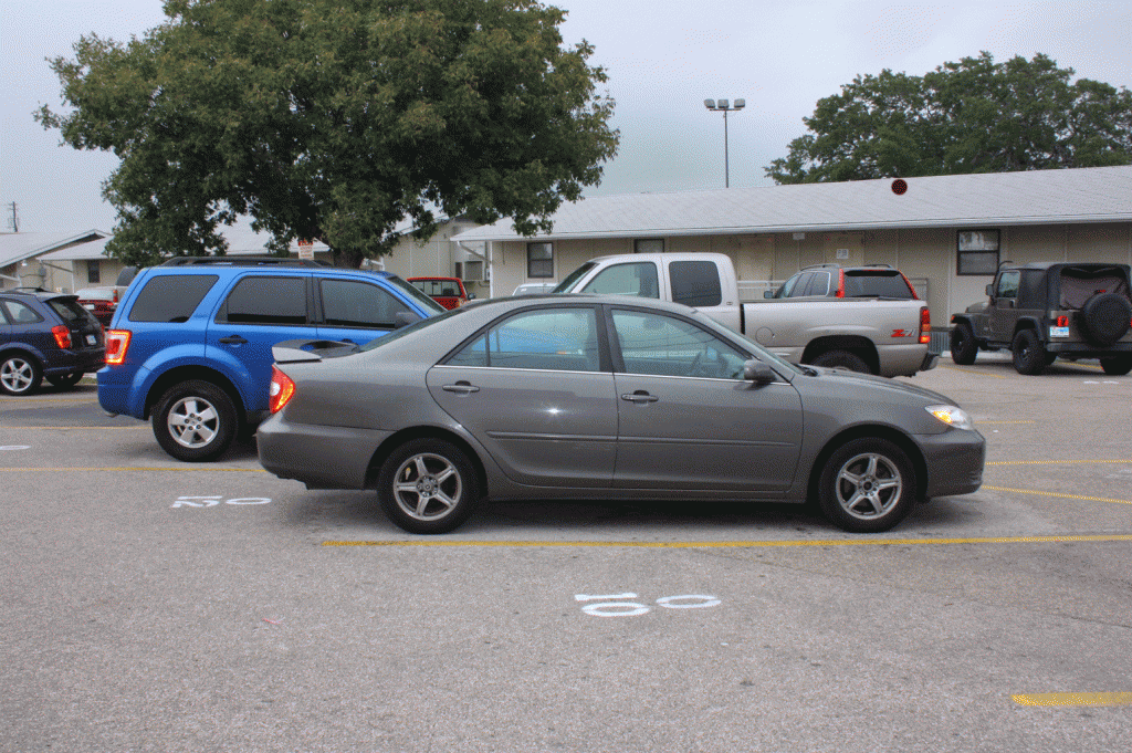 Car in the Student Parking Lot