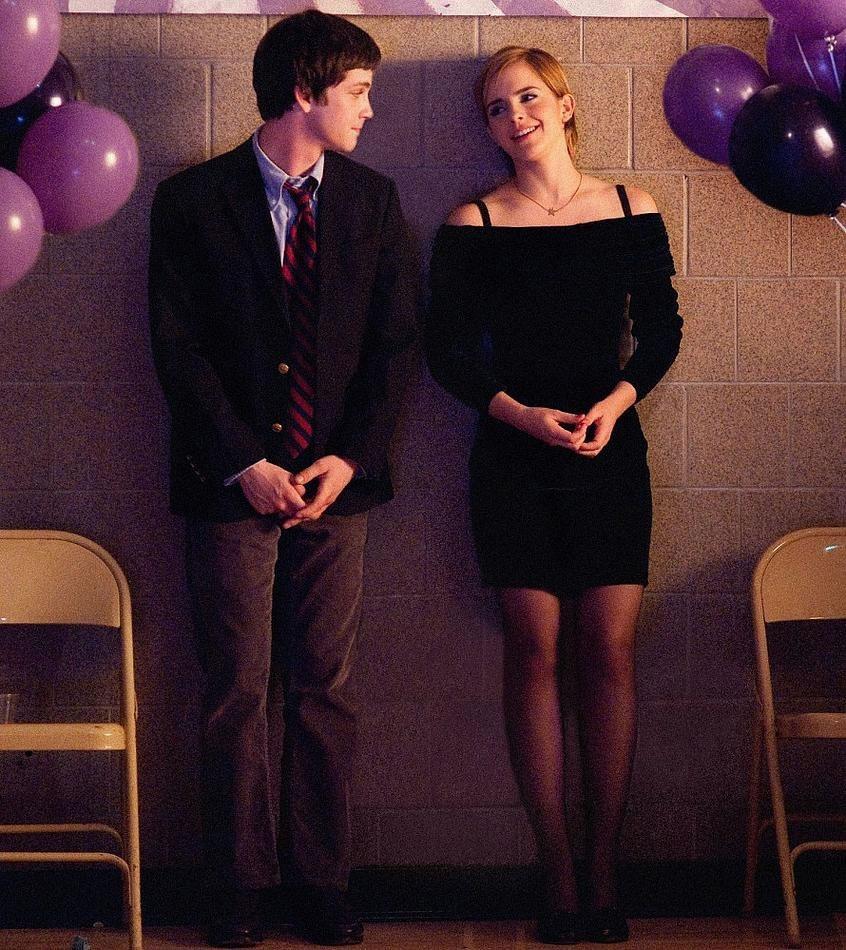 Logan Lerman and Emma Watson star in the film. 