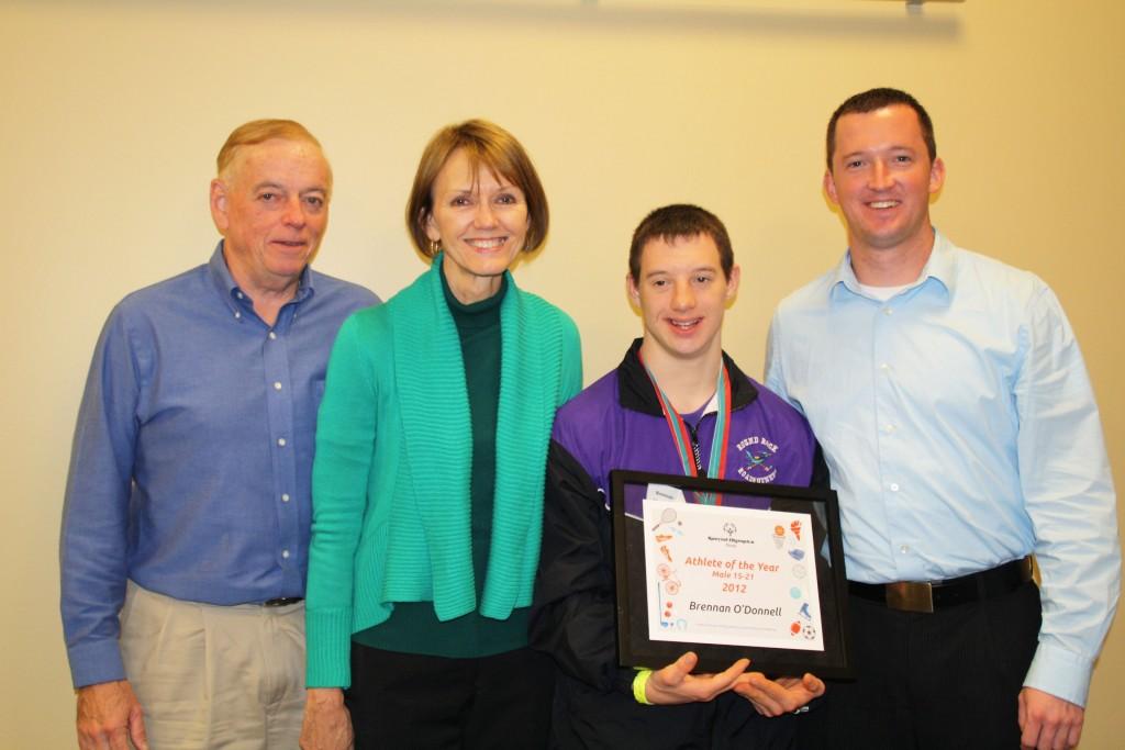 O’Donnell Named State Male Special Olympics Athlete of the Year