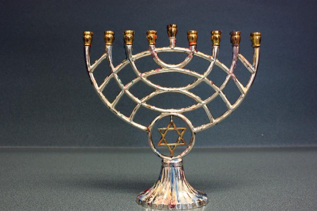 Jewish people are getting ready to light the candles of the menorah during the eight nights of Hanukkah. 
