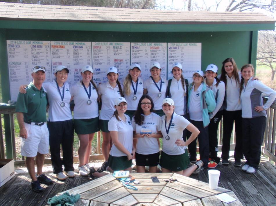 The girls Varsity golf team had their victory  at the Leslie Lane Memorial Golf Tournament on Feb. 24. Congratulations, Mavs.