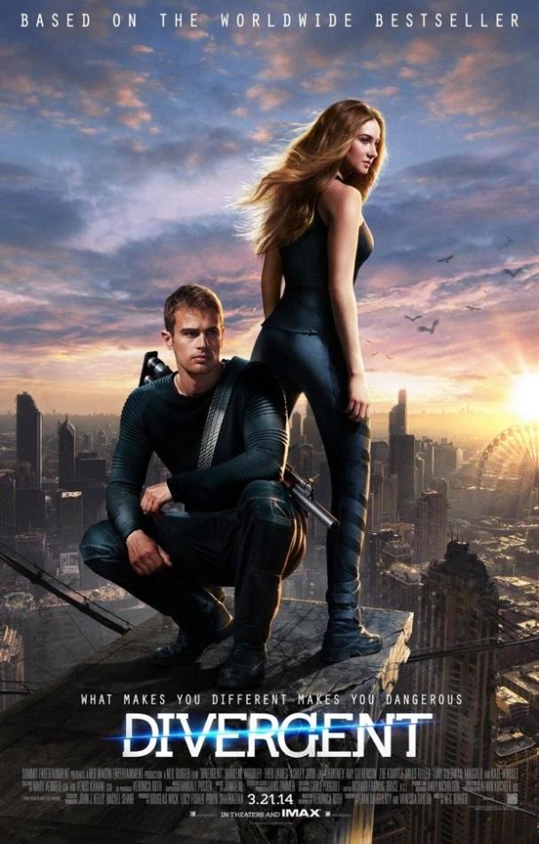 Divergent, rated PG-13, opens in theaters March 21.