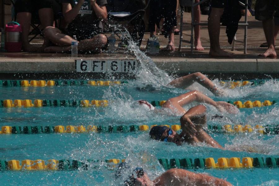 After a long season, the hard work of the Mav swim team paid off with multiple swimmers advancing to the state competition.  