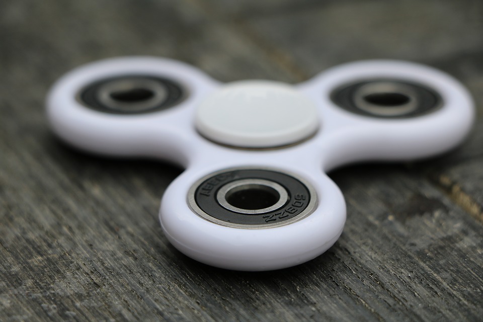 Fidget spinners gain popularity in the classroom and work environment.