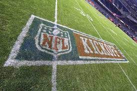 The NFL Kickoff logo, featured to mark the first games of the 2020 NFL Regular Season
