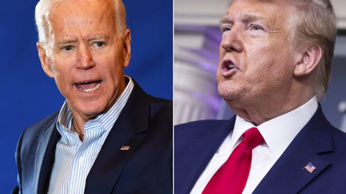 Biden and Trump often traded harsh and fiery words when debating