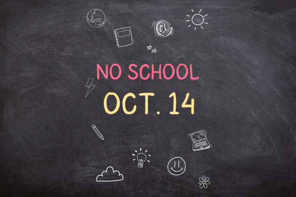 Upcoming Student Holiday Oct. 14