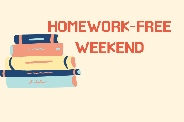 No Homework Weekend to Happen Oct. 3-Oct.6