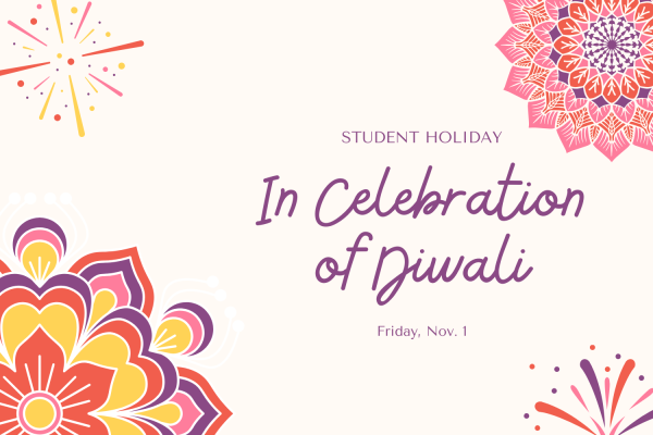 Student Holiday Reserved for Celebration of Diwali