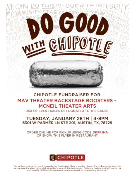 MavTheatre Hosts Chipotle Fundraiser