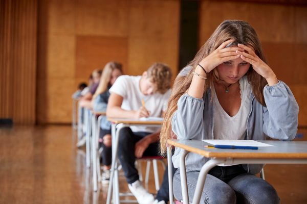 Having to master old questions as well as new material adds extra stress for students. Photo Courtesy of Medium