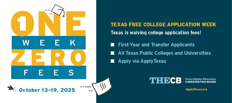 The free admission week was passed through Texas Senate Bill 2231 in order to remove financial burdens in higher education. Photo Courtesy of the Texas Higher Education Coordinating Board