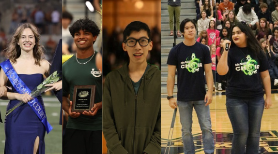 Pictured from left to right: Maddie Cregar, Rushil Jacob, Isaiah Kim, Timothy Li, and Ariana Brito.