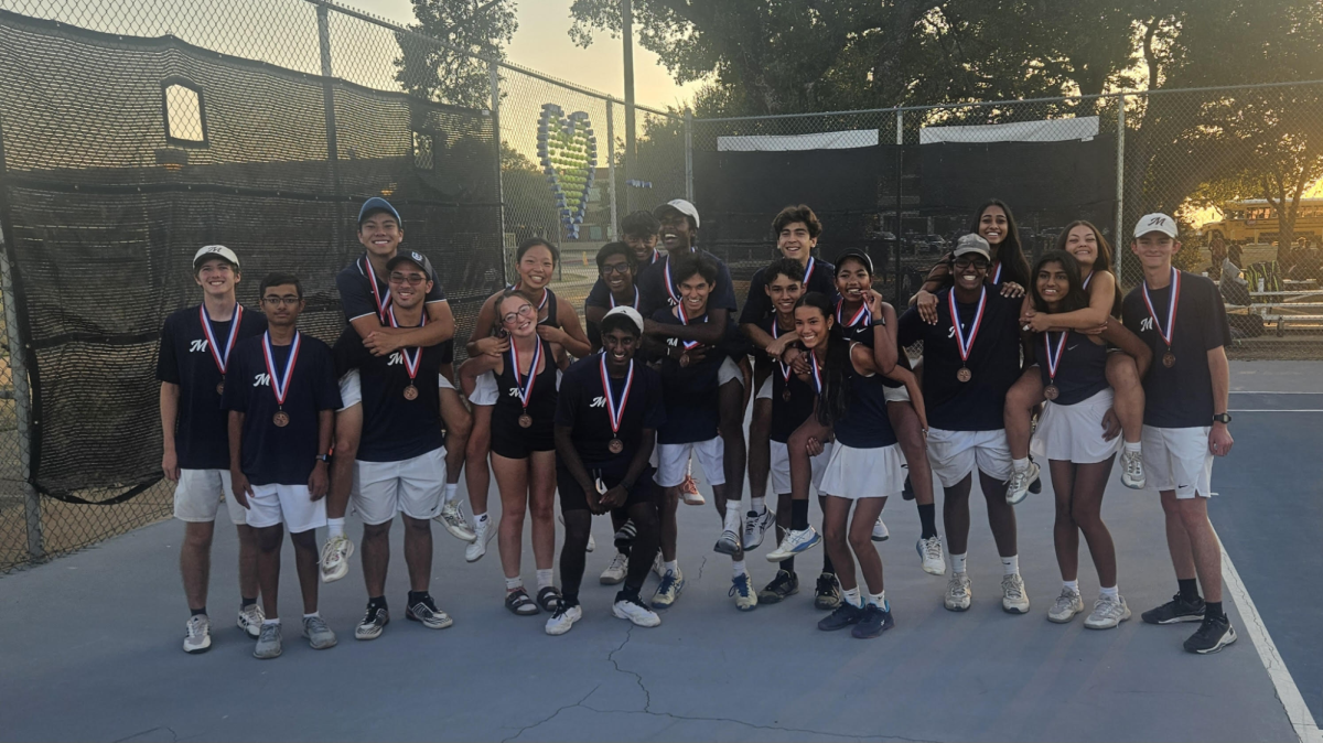 On Monday, Sep. 29, Varsity tennis placed third in their tennis tournament. The tennis team defeated Cedar Ridge 10-1 that Monday, but unfortunately lost a heartbreaking match against Vandegrift that Tuesday. This led them to setting up a match against Round Rock Wednesday for 3rd place which the Mavericks scored a win 10-3. 