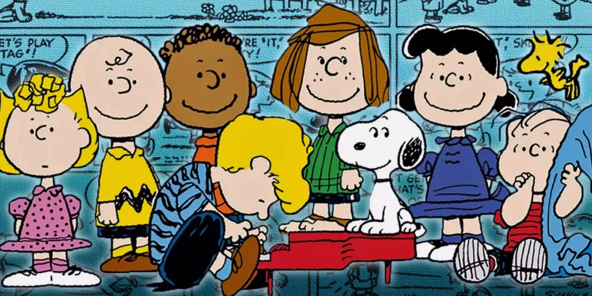 Image displaying characters from the popular comic strip 'Peanuts', which debuted in 1950. Photo Courtesy of CBR