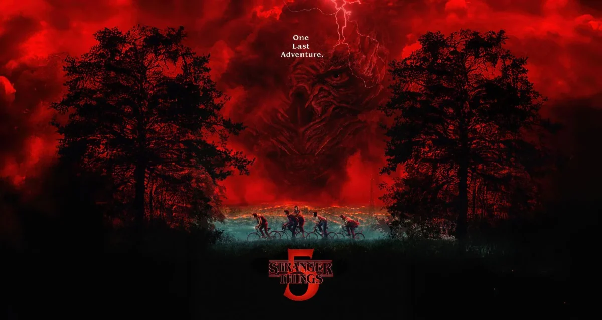Poster for Season 5 of the Netflix Original Stranger Things. Creators, the Duffer Brothers have hinted at Season 5 being the last of the series. Photo Courtesy of Netflix