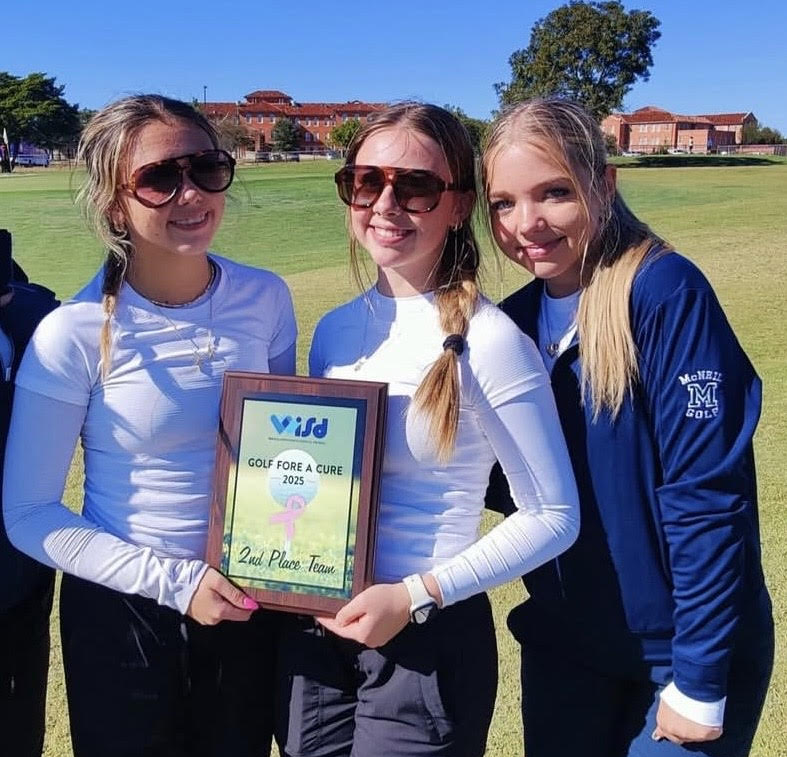 Girls golf team secures win at tournament. Photo Courtesy of McNeil Golf