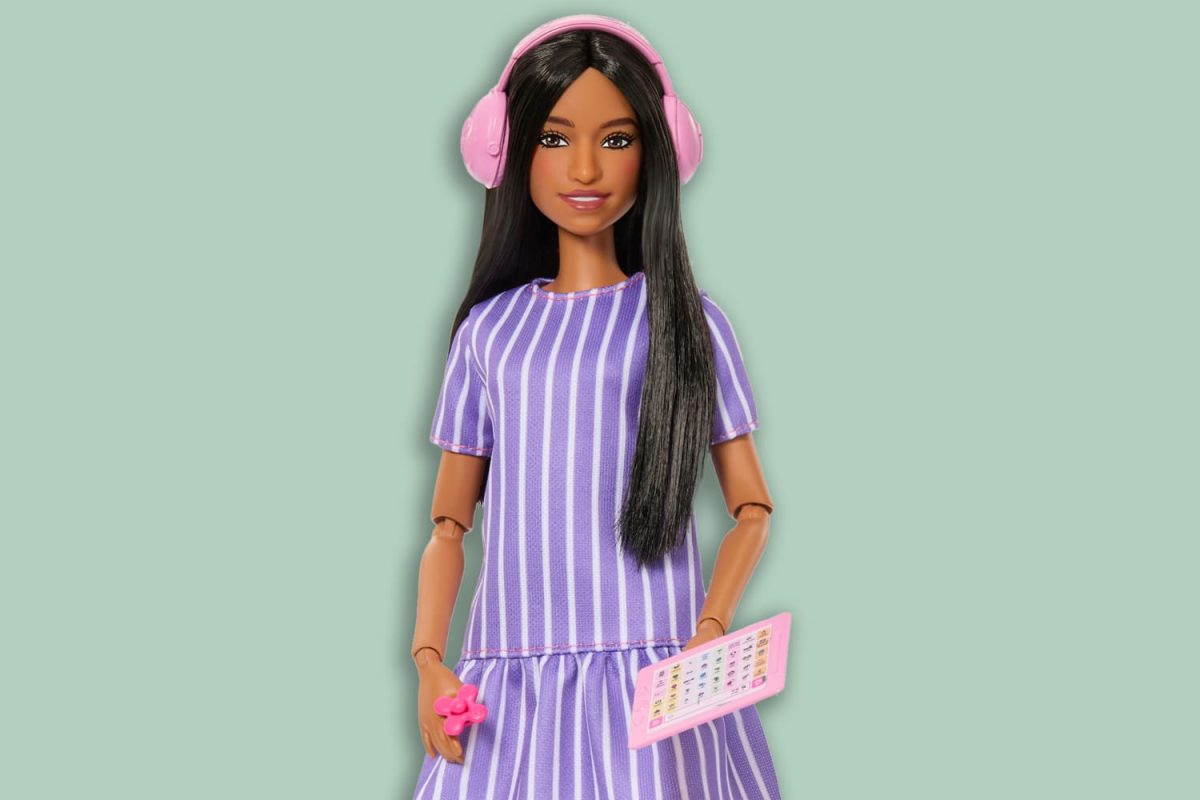 Mattel's 'autistic Barbie doll'. Photo Courtesy of NBC News